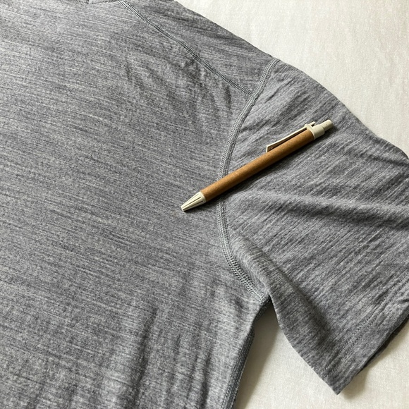 Smartwool Merino Short Sleeve Tee Men's M Gray - Picture 7 of 9